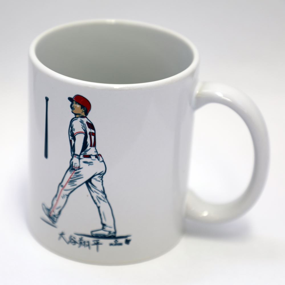 大谷翔平選手グッズ マグカップ(BAT-FLIP)