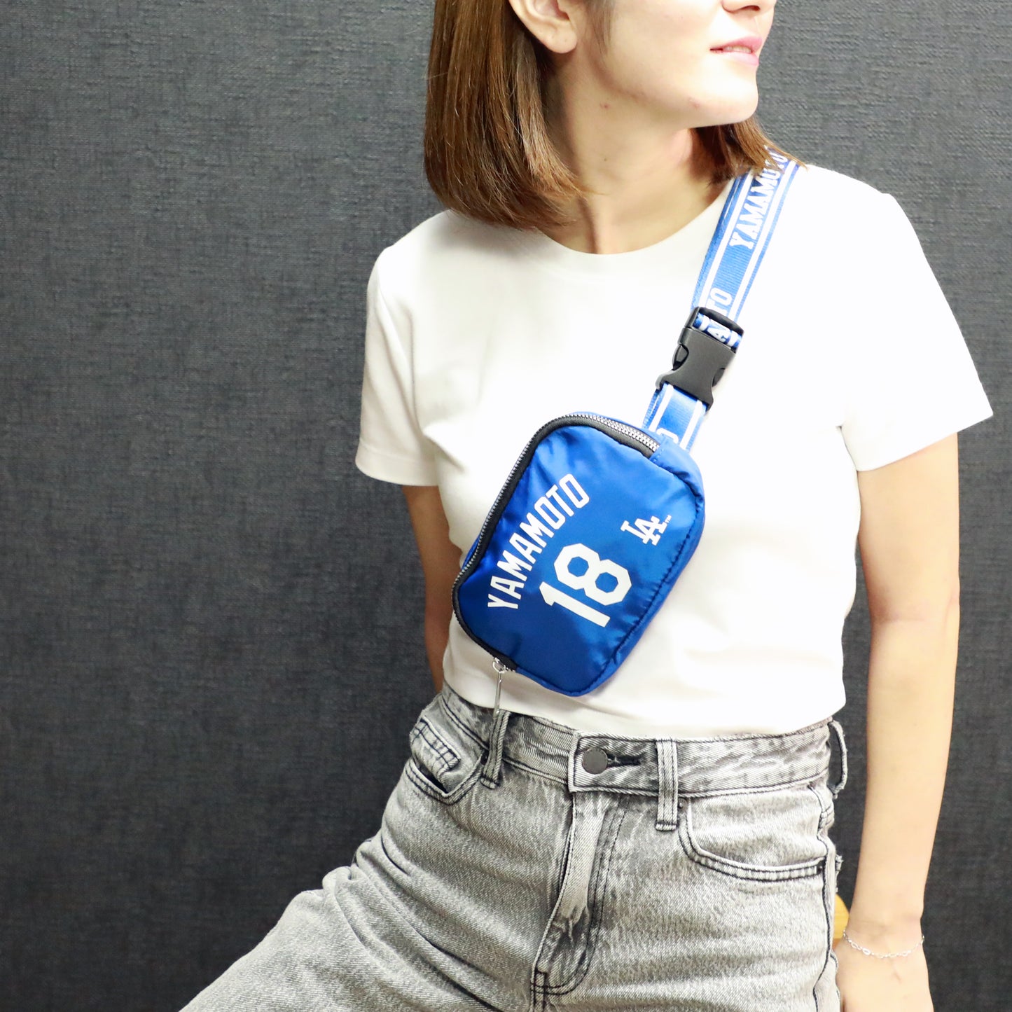 【山本由伸】FOCO MLB 山本由伸 ショルダーバッグ(スモールサイズ)