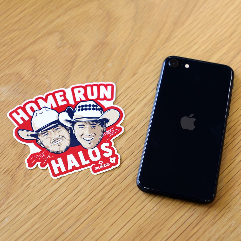 大谷翔平選手グッズ ステッカー(HOME-RUN-HALOS)