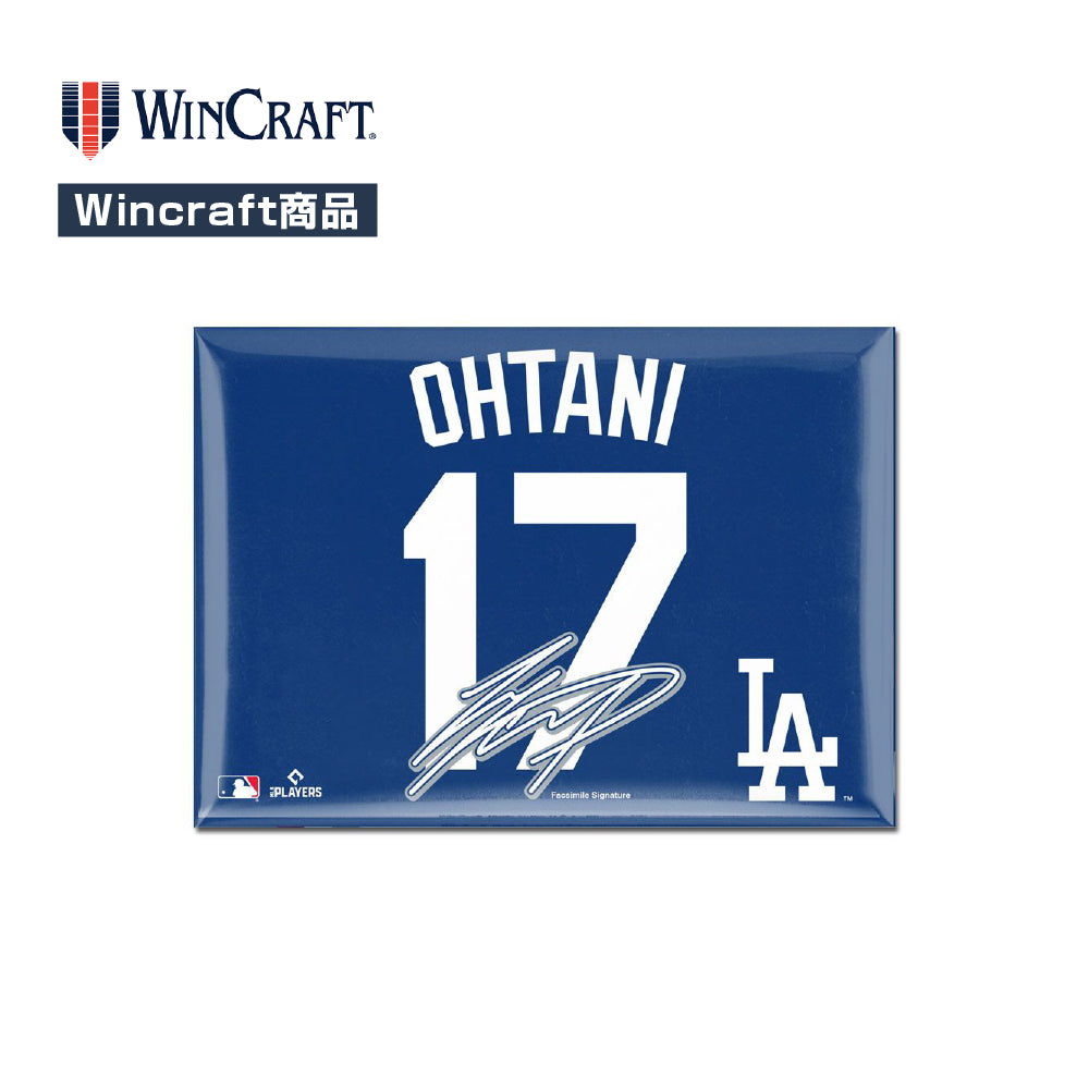 Wincraft社】大谷翔平 SHOHEI OHTANI「ドジャースプレミアム」メタルマグネット – Space Age Online Shop