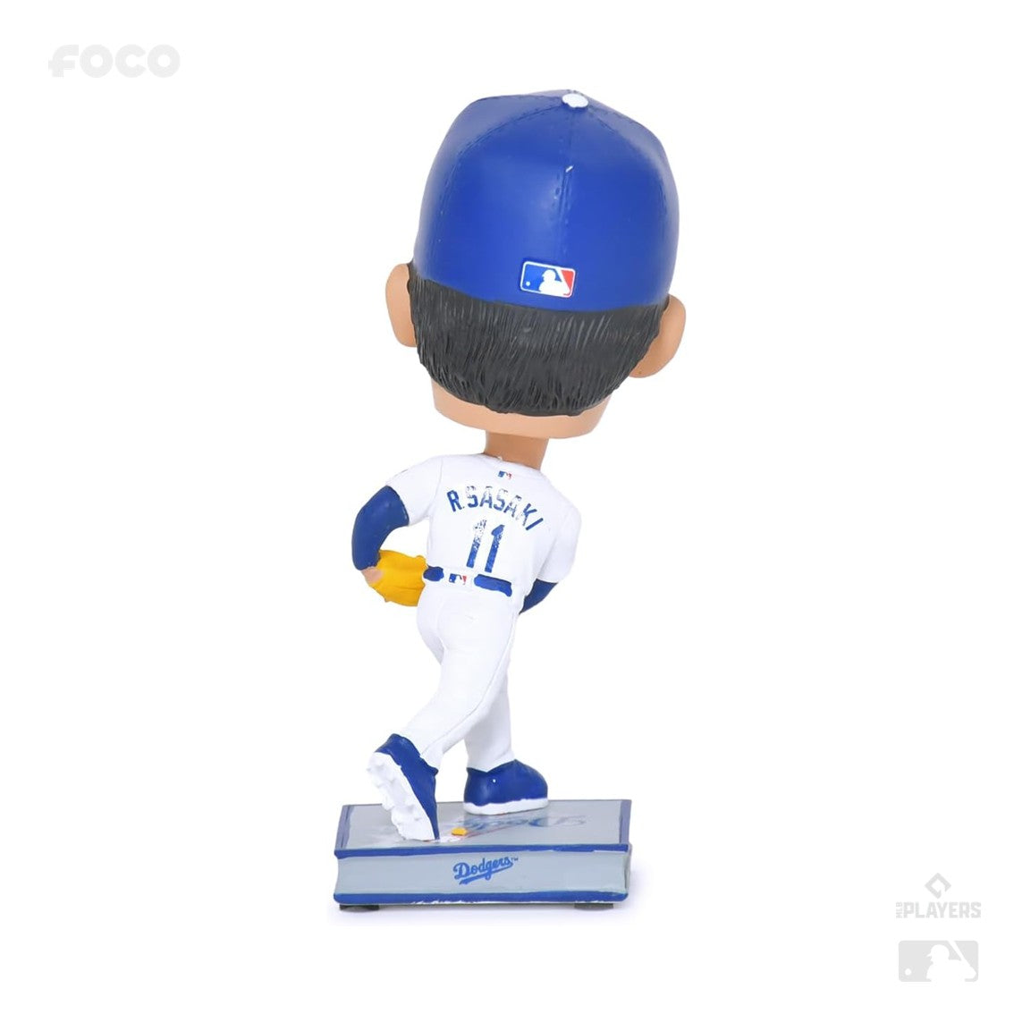Sasaki LOS ANGELES DODGERS 4.5INCH SQUARE BASE MINI BIGHED