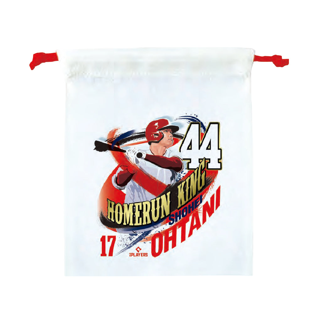 SHOHEI OHTANI “HOME RUN KING” drawstring purse