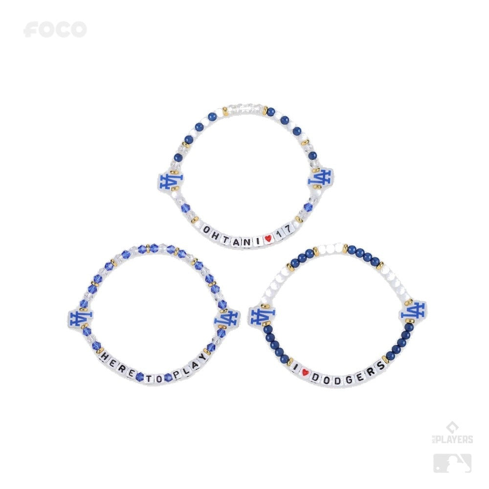 ドジャース大谷翔平 フレンドシップブレスレット(3個入り) 直径約7cm