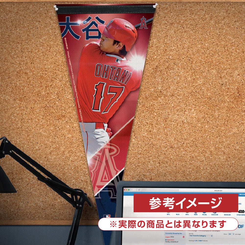 【日本限定デザイン】Wincraft社 大谷翔平 SHOHEI OHTANI 「本塁打王」ペナント ※2024年2月中旬より順次発送予定