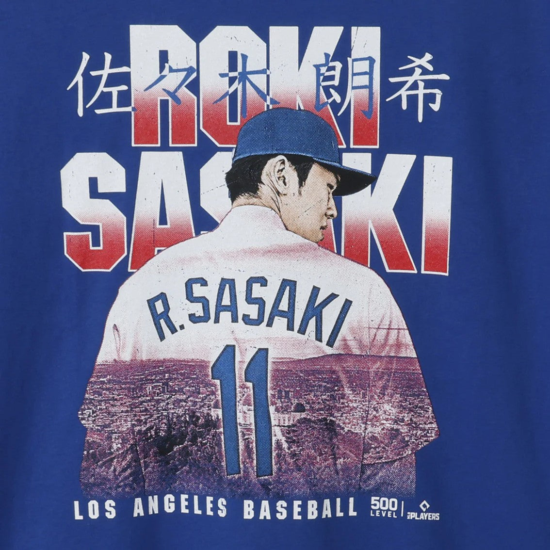 佐々木朗希 Landmark Tシャツ