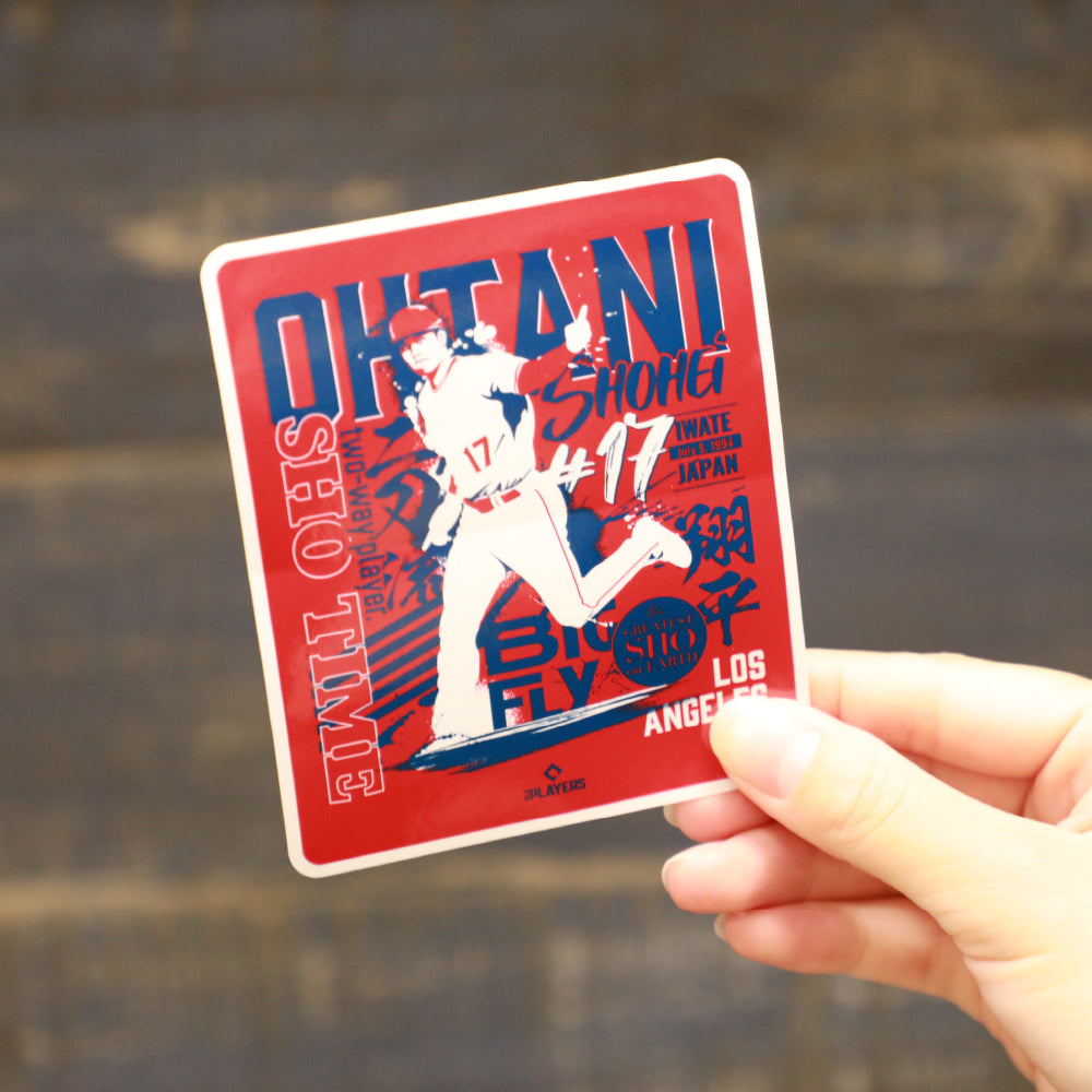 SHOHEI OHTANI「TYPOGRAPHY」ステッカー