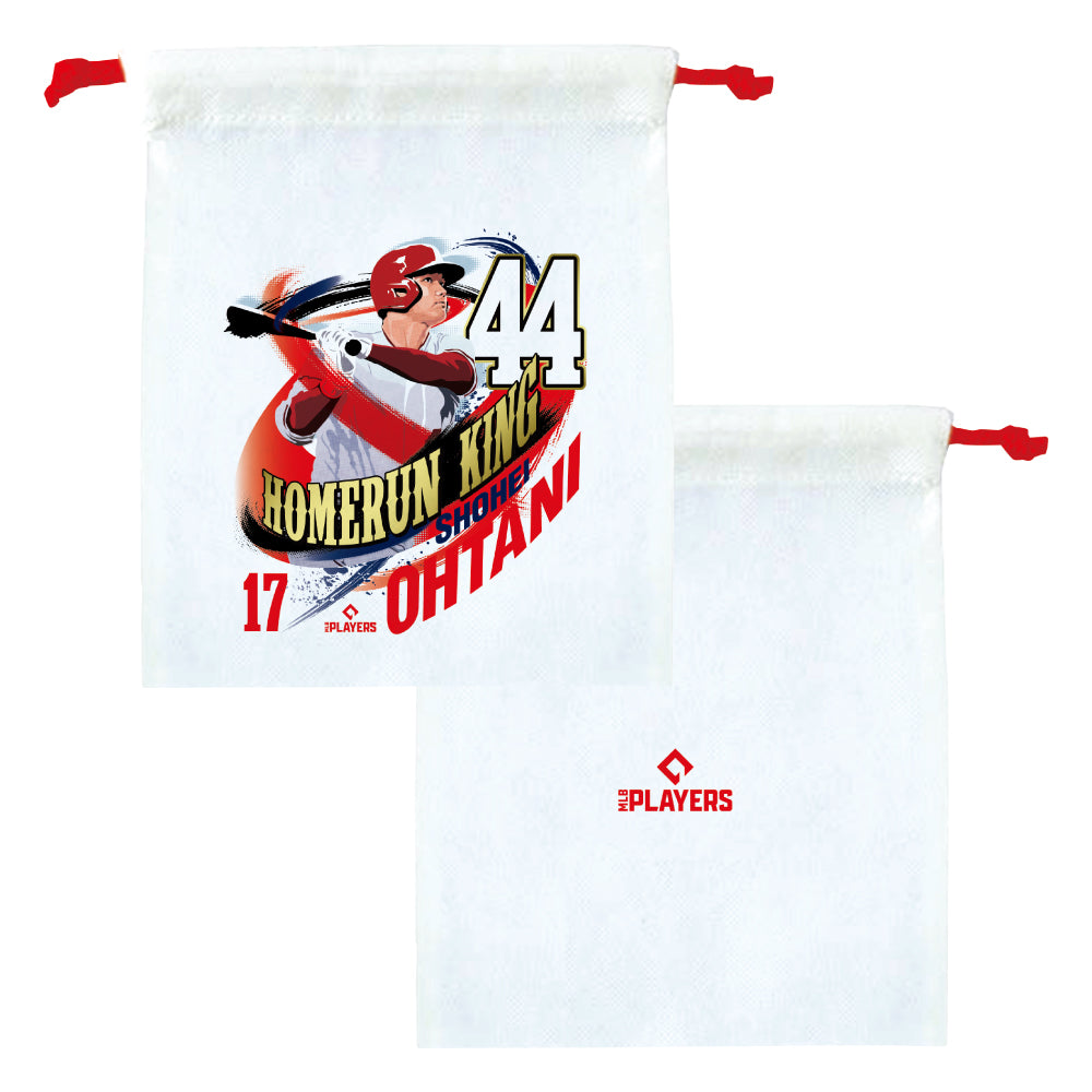 SHOHEI OHTANI “HOME RUN KING” drawstring purse