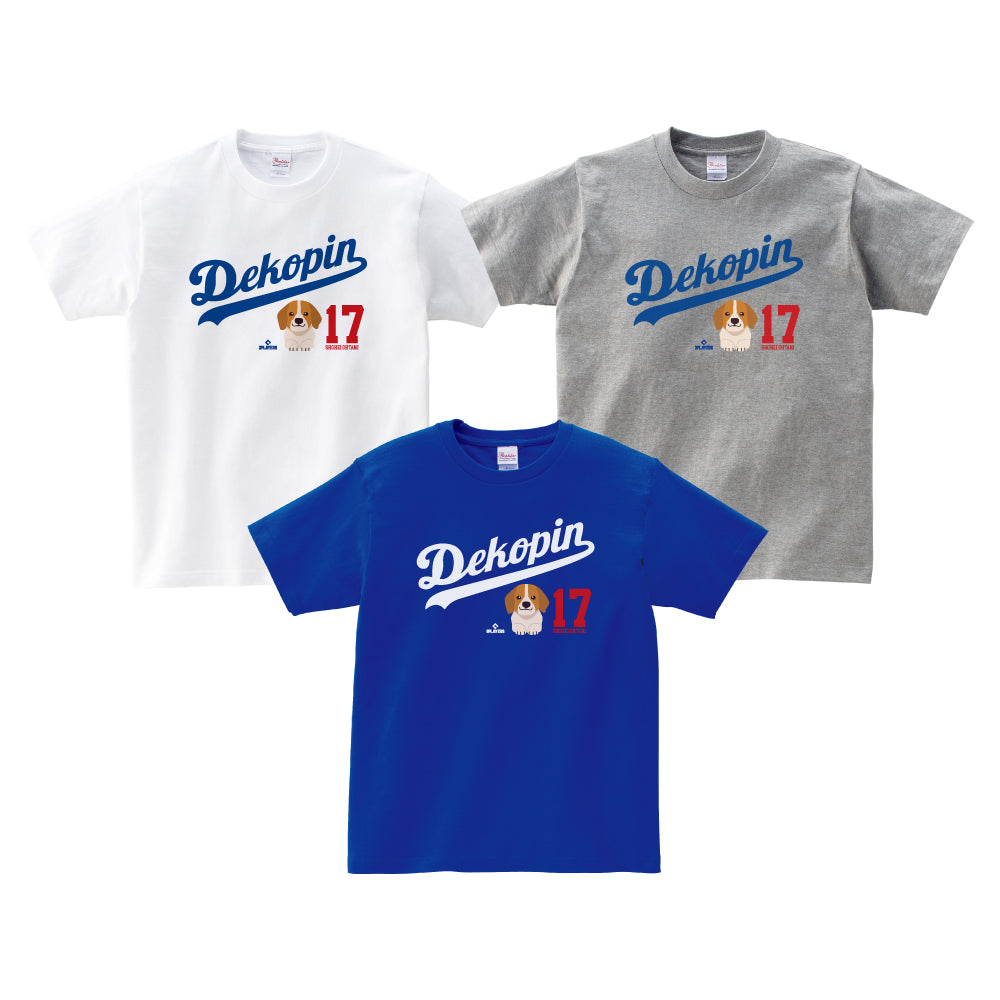 デコピンくん】SHOHEI OHTANI「Dekopin Logo」Tシャツ ※2024年3月下旬