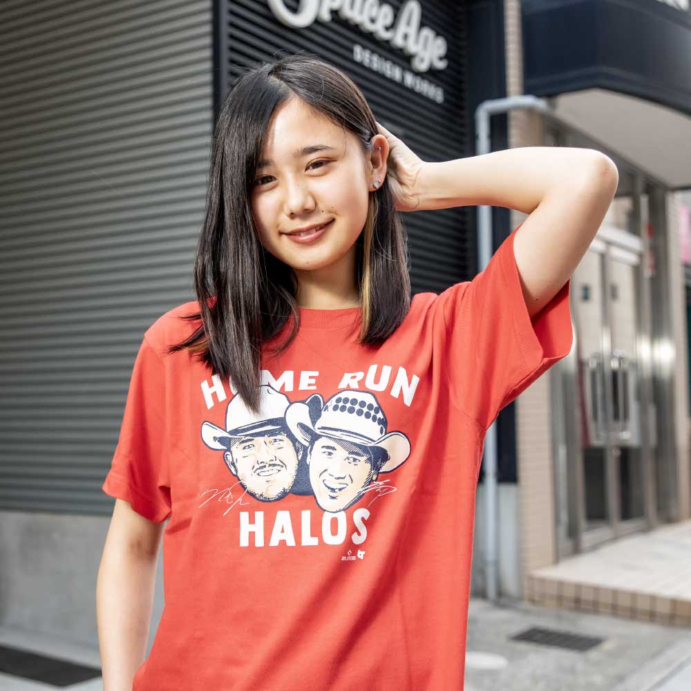 SHOHEI OHTANI「HOME RUN HALOS」Tシャツ