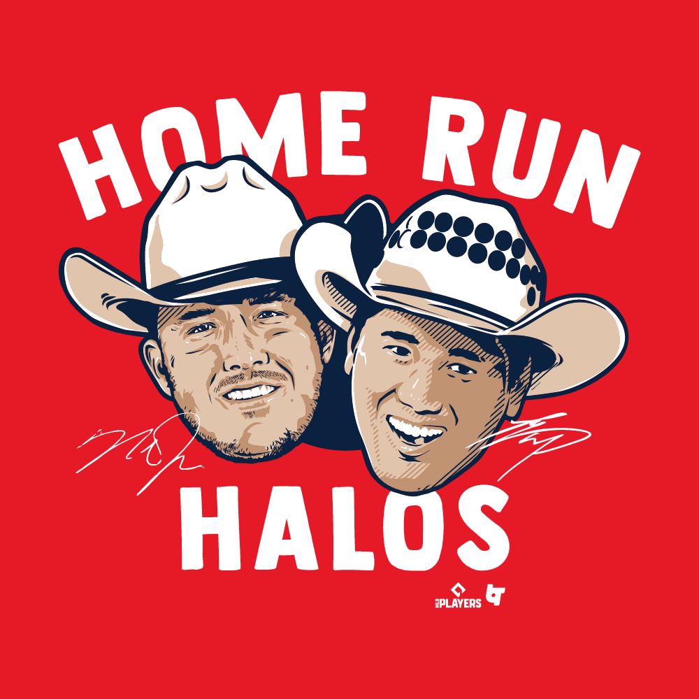 SHOHEI OHTANI「HOME RUN HALOS」Tシャツ