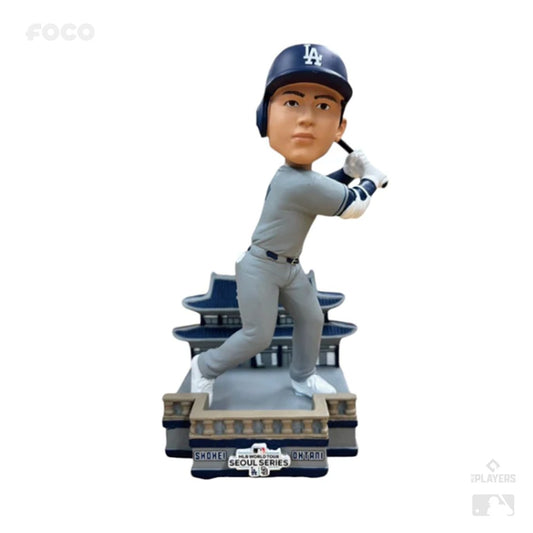 【韓国開幕戦記念】大谷翔平 LA ドジャース 開幕戦 ソウルシリーズ 2024  ボブルヘッド 約8インチ（※世界限定1,024個）