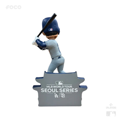 【韓国開幕戦記念】大谷翔平 LA ドジャース 開幕戦 ソウルシリーズ 2024  ボブルヘッド 約8インチ（※世界限定1,024個）