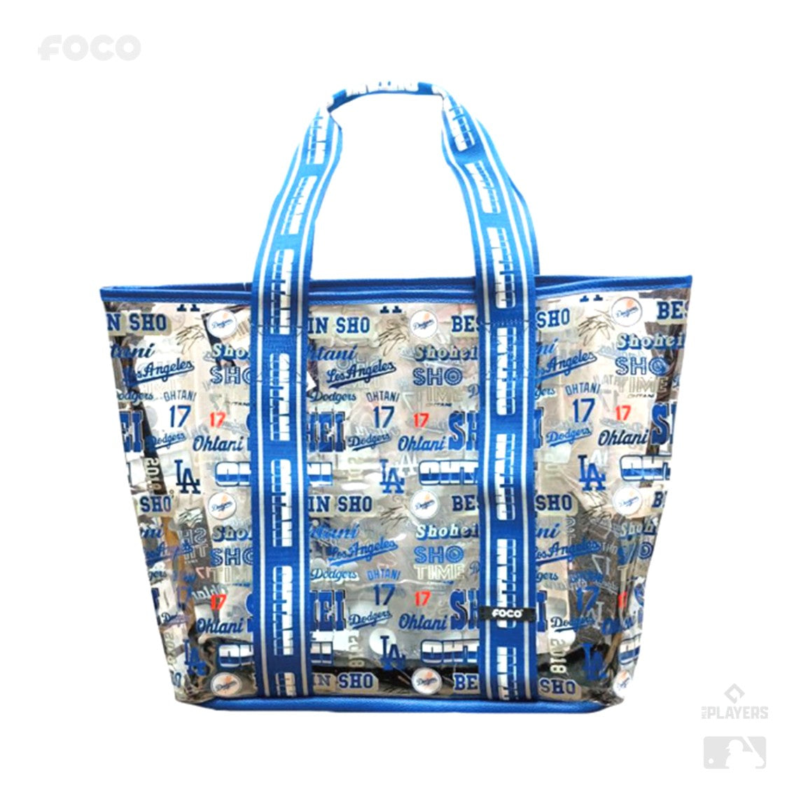 SHOHEI OHTANI LOS ANGELES DODGERS PRINTED CLEAR TOTE BAG