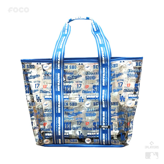 SHOHEI OHTANI LOS ANGELES DODGERS PRINTED CLEAR TOTE BAG