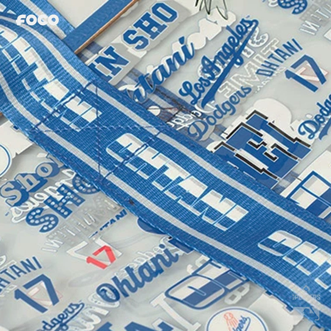 SHOHEI OHTANI LOS ANGELES DODGERS PRINTED CLEAR TOTE BAG