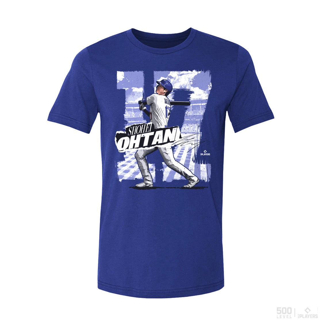 Shohei Ohtani Los Angeles D Rough WHT Tシャツ
