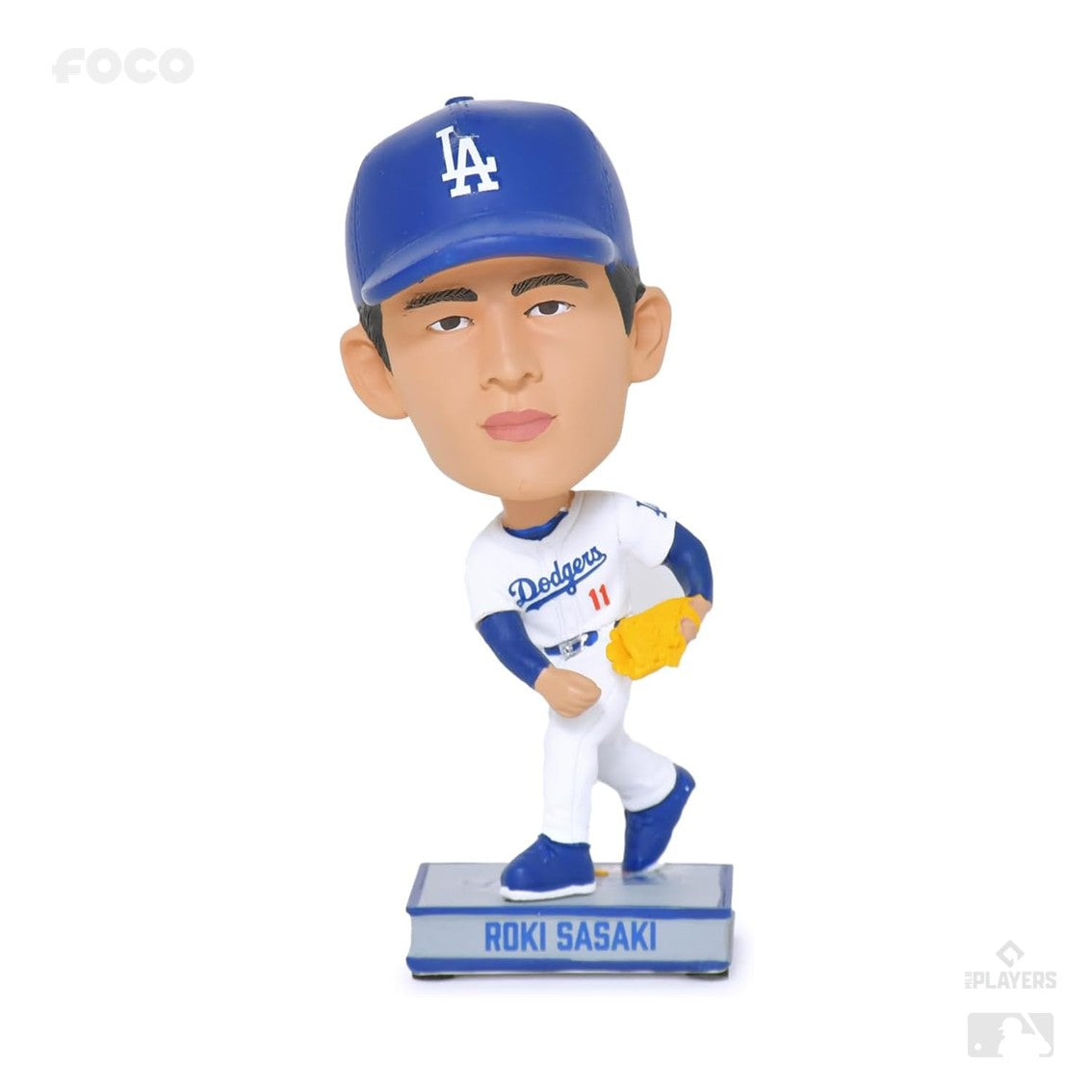 Sasaki LOS ANGELES DODGERS 4.5INCH SQUARE BASE MINI BIGHED