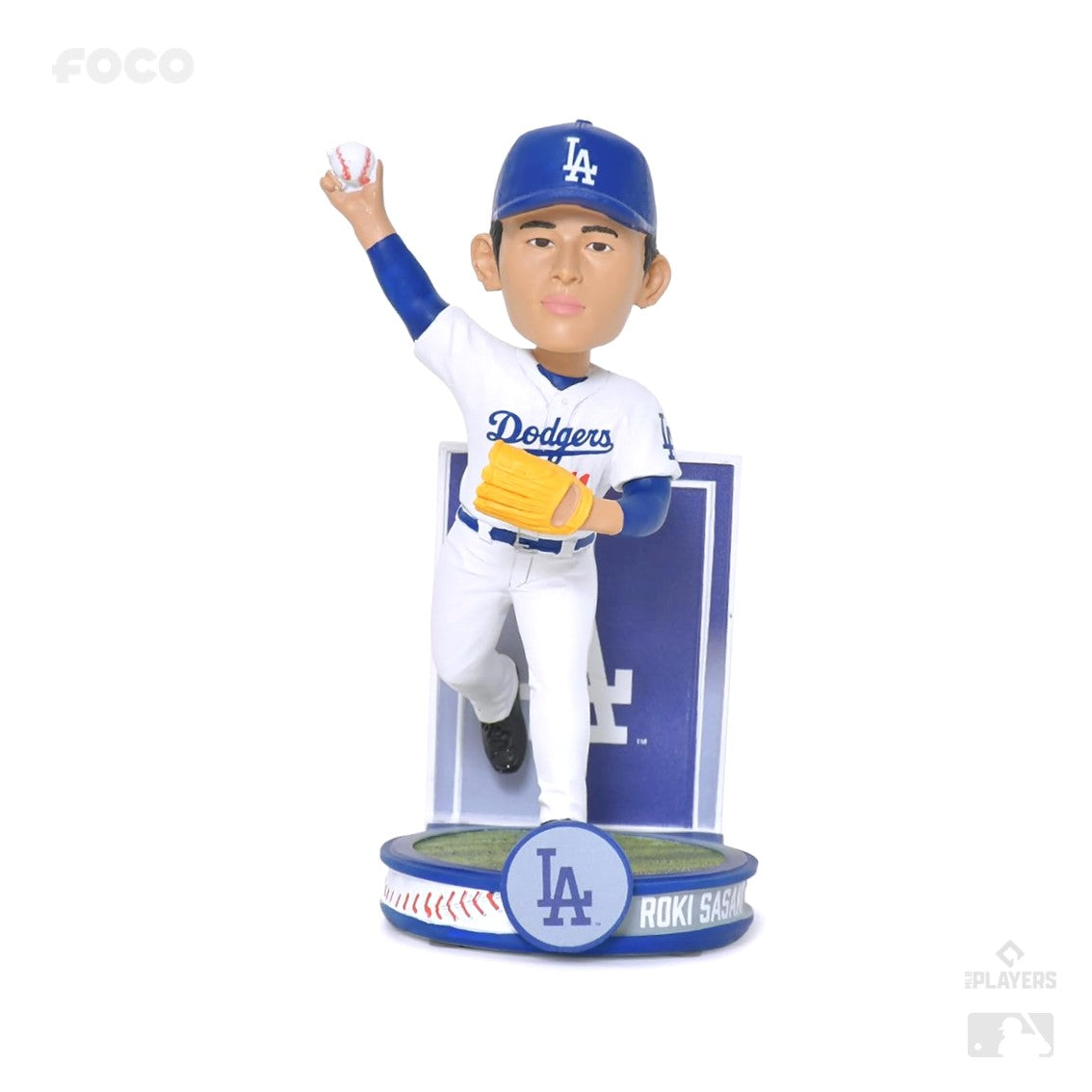 Sasaki LOS ANGELES DODGERS 8INCH BANNER SERIES BOBBLE