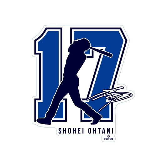 【シーズンスタート記念】SHOHEI OHTANI「17【LAD】」ステッカー　※2024年7月上旬より順次発送※