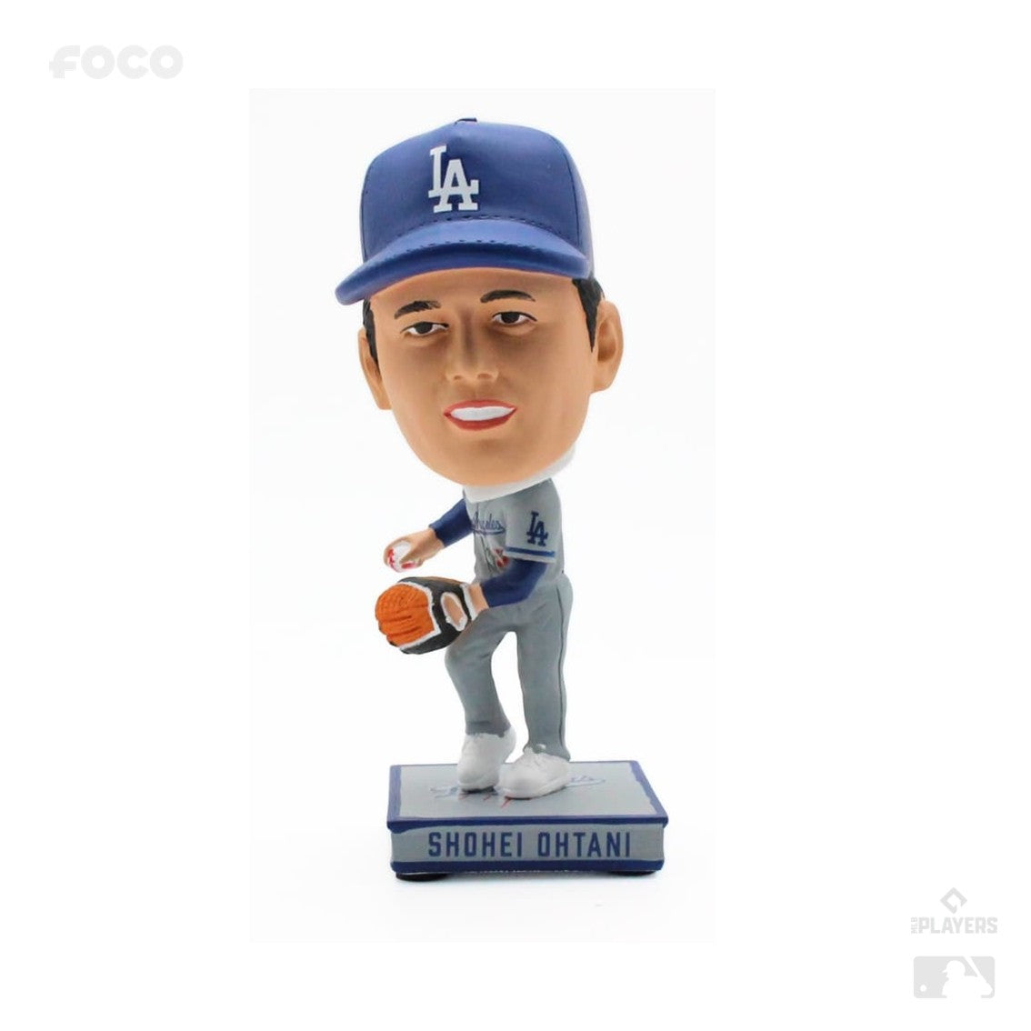SHOHEI OHTANI LOS ANGELES DODGERS PITCHING 4.5INCH MINI BIGHEAD-AWAY