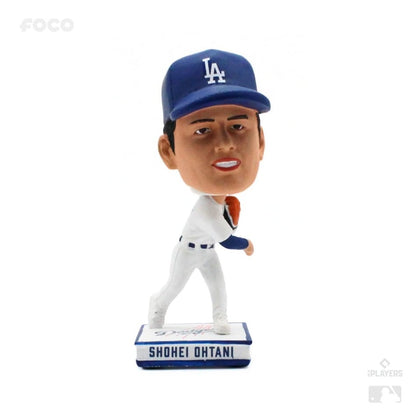 SHOHEI OHTANI LOS ANGELES DODGERS PITCHING 4.5INCH MINI BIGHEAD-HOME