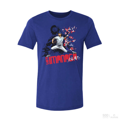 Shota Imanaga Chicago C Cherry Blossom WHT Tシャツ