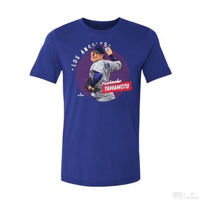 Yoshinobu Yamamoto Los Angeles D Dots WHT Tシャツ