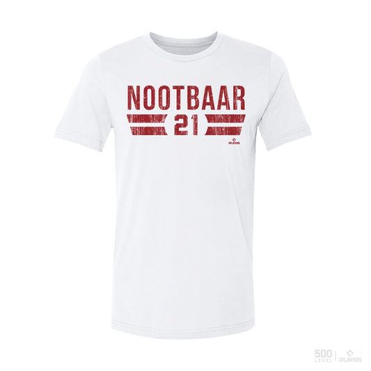 Lars Nootbaar St. Louis Font Tシャツ