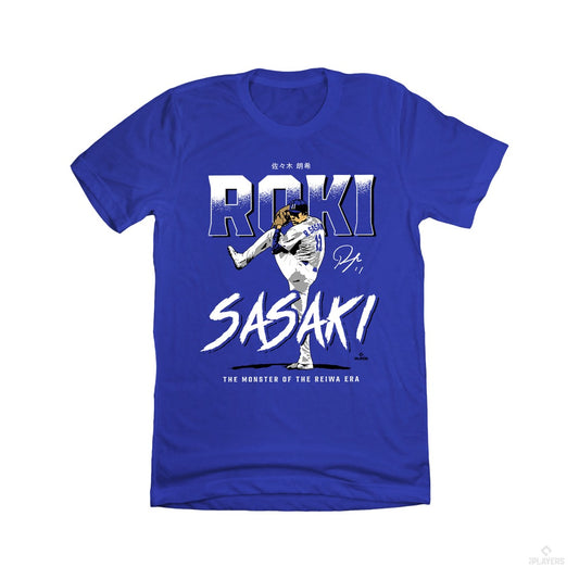 佐々木朗希 Monster of the Reiwa Era Tシャツ