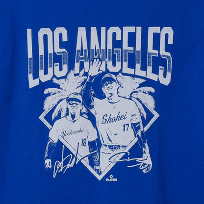 los angeles japanese stars royal Tシャツ