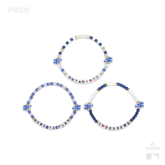 ドジャース大谷翔平 フレンドシップブレスレット(3個入り) 直径約7cm