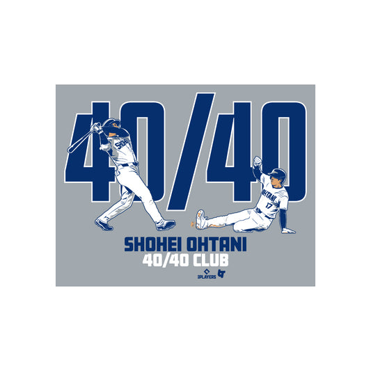 【40-40達成記念】SHOHEI OHTANI「40-40」ステッカー　※2024年10月中旬より順次発送予定※