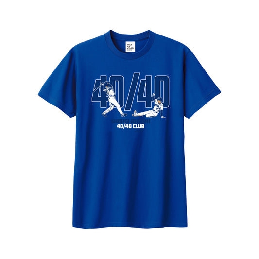 【40-40達成記念】SHOHEI OHTANI「40-40」Tシャツ ※2024年10月中旬より順次発送予定※