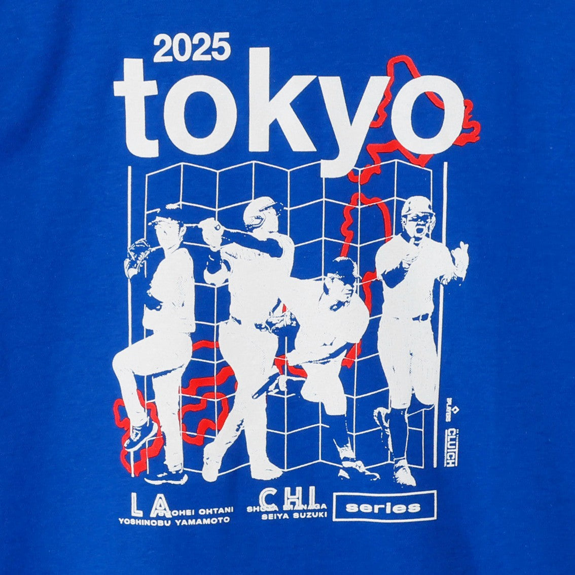 tokyoseries blue Tシャツ ブルー