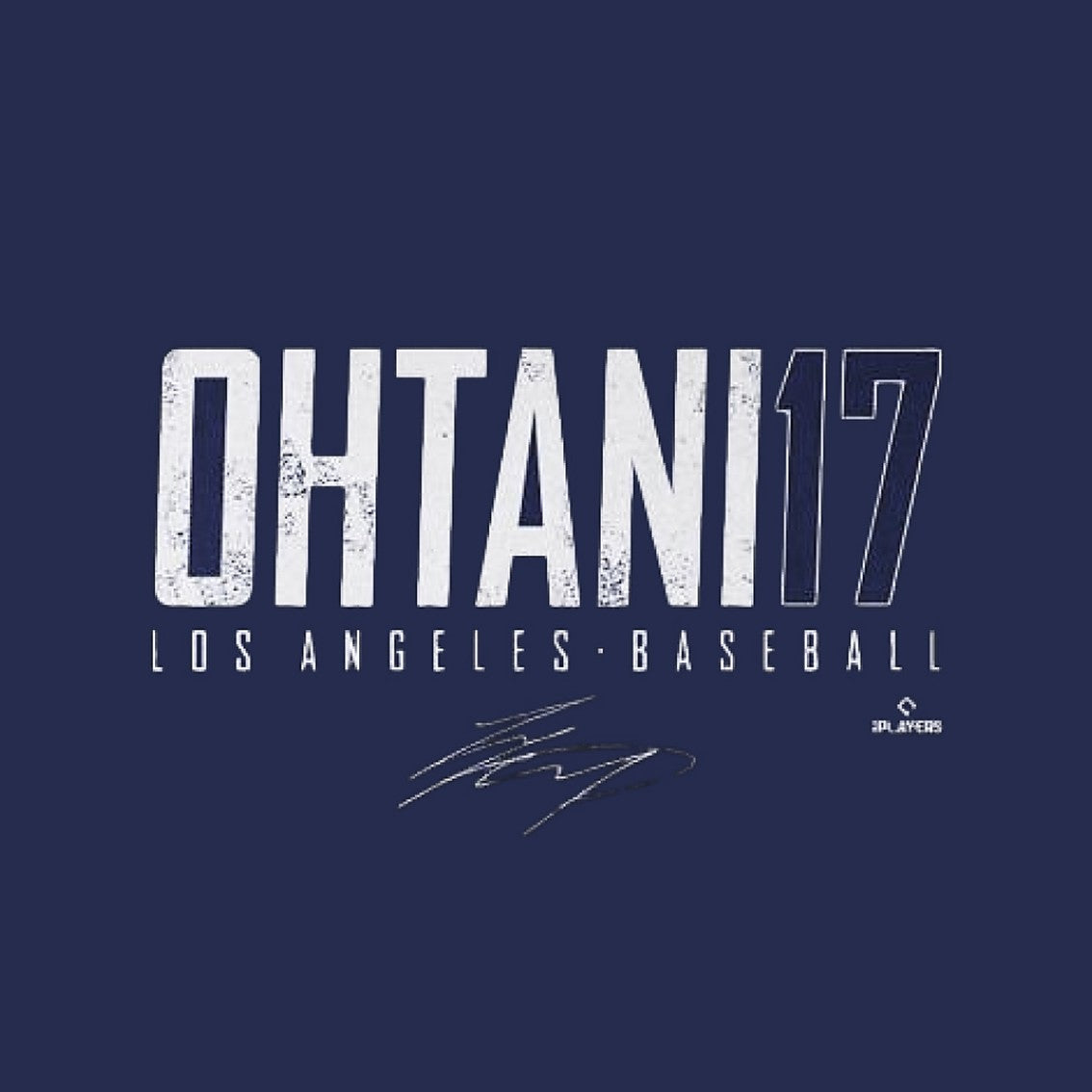 Shohei Ohtani Los Angeles D Elite WHT Tシャツ