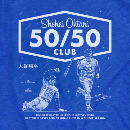 【RotoWear】SHOHEI OHTANI「50-50 club」Tシャツ