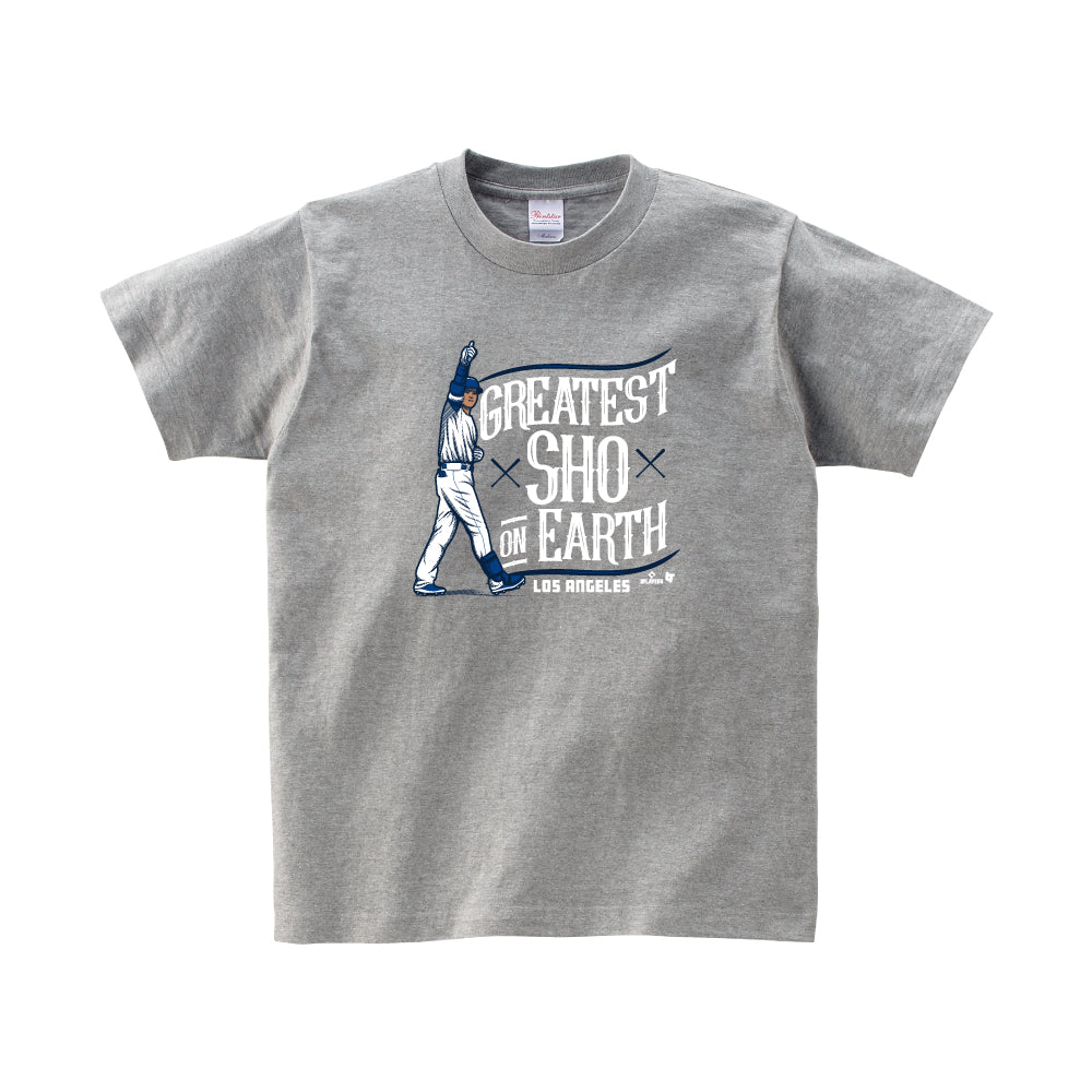 【ドジャース移籍記念】SHOHEI OHTANI 「LA'S GREATEST SHO ON EARTH」Tシャツ ※2024年2月中旬より順次発送※