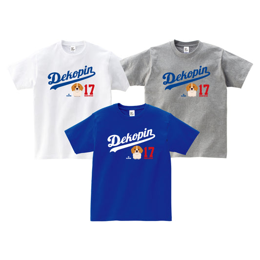 【デコピン】SHOHEI OHTANI「Dekopin Logo」キッズTシャツ　※2024年7月中旬より順次発送※