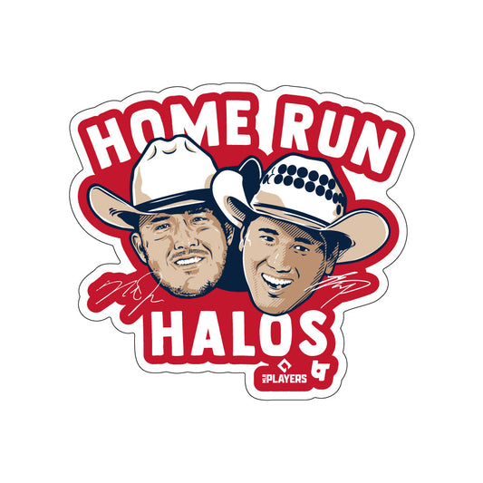 大谷翔平選手グッズ ステッカー（HOME-RUN-HALOS）
