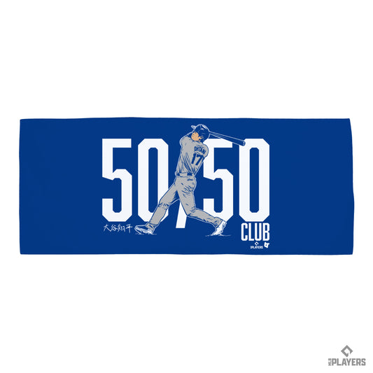 【50-50達成記念】SHOHEI OHTANI「50-50 CLUB」フェイスタオル※11月下旬より順次発送予定※