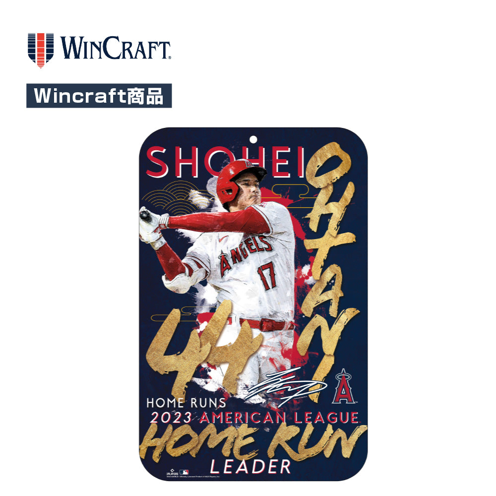 [Japan Limited Design] Wincraft SHOHEI OHTANI "Home Run King" Plastic Sign *Scheduled to be shipped sequentially from mid-February 2024