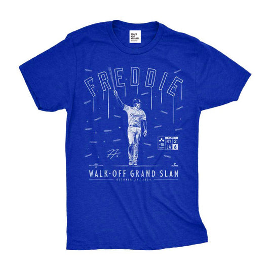 【RotoWear】 FREDDIE FREEMAN「Freddie Walk-Off Grand Slam」Tシャツ ※2024年12月下旬より順次発送予定※