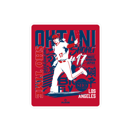 SHOHEI OHTANI「TYPOGRAPHY」ステッカー