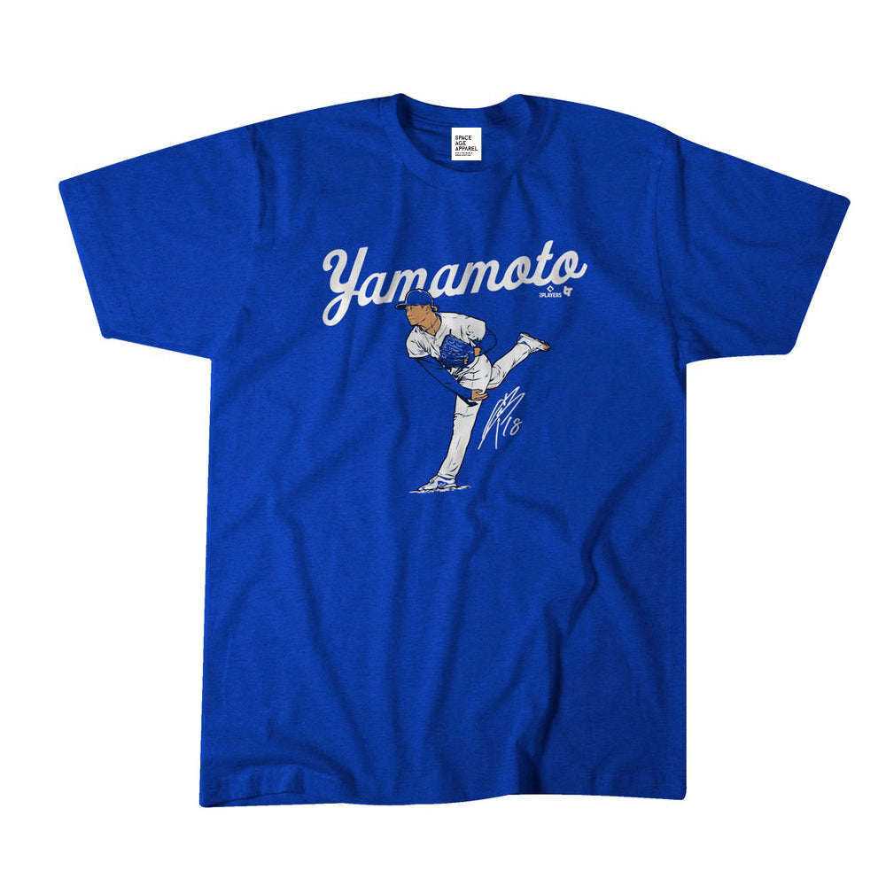 【BreakingT】YOSHINOBU YAMAMOTO「ACE POSE」Tシャツ ※2024年12月下旬より順次発送予定※